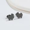Korean Style Sheep Studs Earrings Animal Earwear Lightweight and Comfortable Ear Accessories for Fashion Enthusiasts