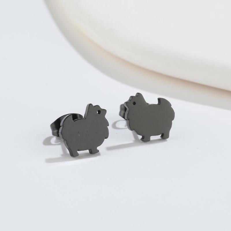 Korean Style Sheep Studs Earrings Animal Earwear Lightweight and Comfortable Ear Accessories for Fashion Enthusiasts