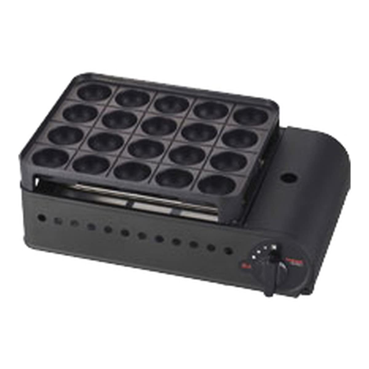 

Iwatani Iwatani Cassette Gas Takoyaki Maker Super Flame Tako II Entako Matte Black Made in Japan CB-ETK-2