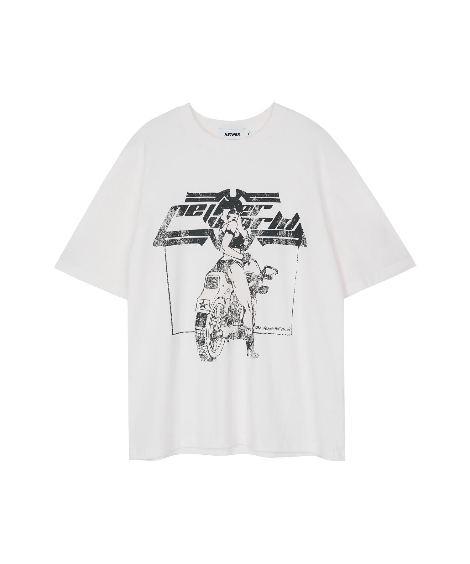 Netherworld Netherworld Hit The Road T-Shirt White 2/Free
