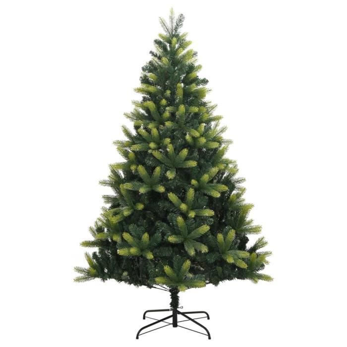 VidaXL Hinged Artificial Christmas Tree with Stand 210 Cm 356763