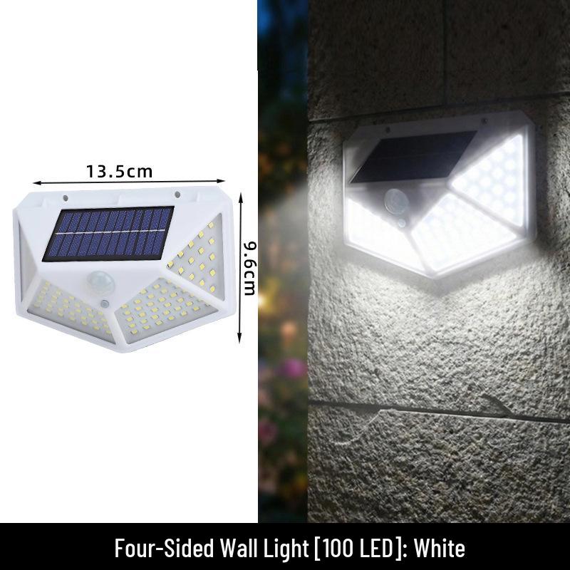 Solar Waterproof Outdoor Wall Light with Motion Sensor