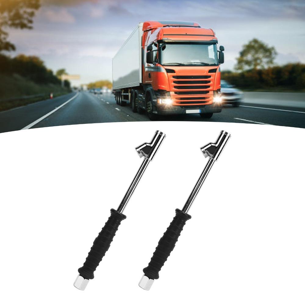 2PCS Double Head Tire Inflator Chuck 1/4 Inch Connector Tire Inflator Rod  Tire Maintenance