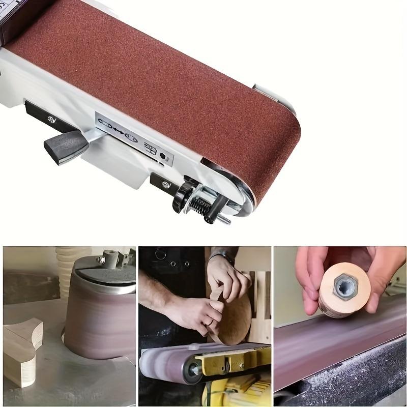 10PCS/Set 533*75mm Sanding Belts 60-240 Grits Wood Soft Metal Polishing Sandpaper Abrasive Bands For Belt Sander Abrasive Tool