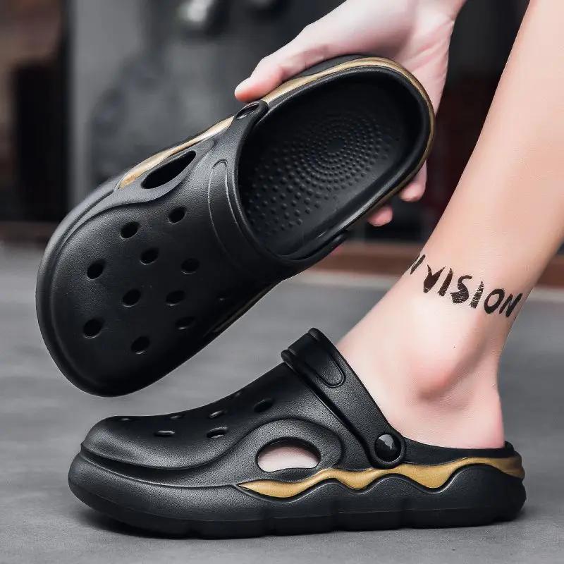 Ultralight Male Shoe Beach 39 Daily Use Trend 2025 Luxury Designer New Japanese H On Offer High Quality Eva Men's Sandal