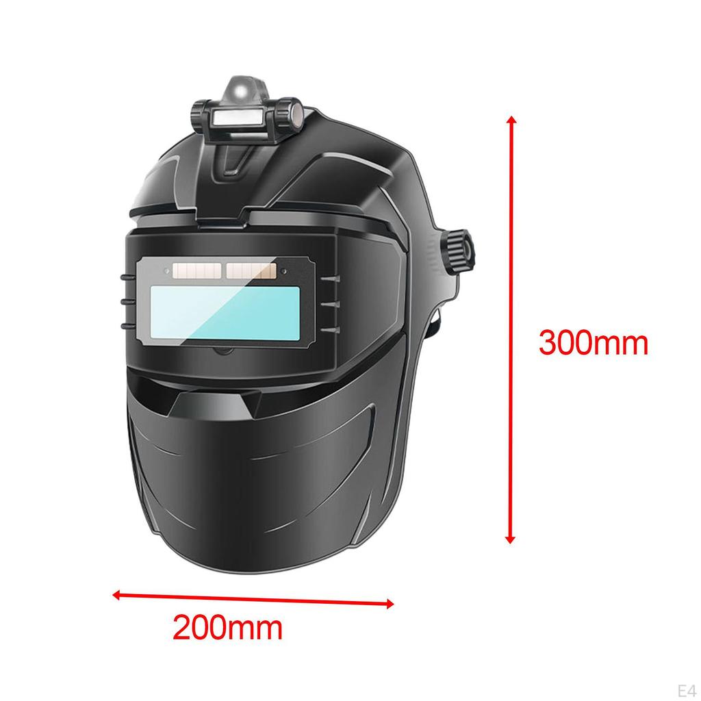 Welding Helmet with Enhanced Visibility for Professional Fabricators