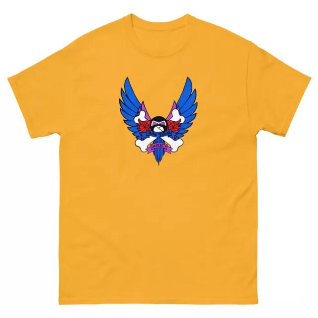 Dog town skates blue bird skate retro 90s skateboarding t shirt design Unisex T-Shirt S