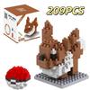 61 Style Funny Building Blocks Assembly Anime Picachu Charizard Doll Blastoise Bulbasaur Gengar Bricks Toy for Kid