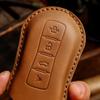 Handmade Leather Car Key Bag Is Suitable for Hippocampus Key Case M3M6S7 Fumeilai Crazy Horse Car Key Case