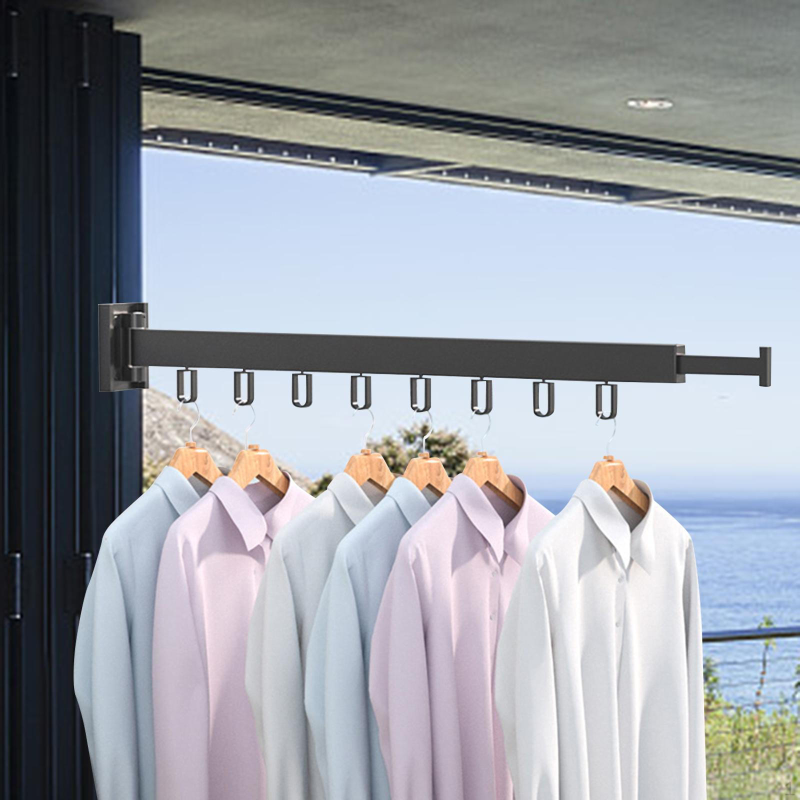 Folding Clothes Saver Stainless Collapsible Hooks Wall Mounted Hanger for Jackets Jeans One period Hanger 1290₽