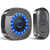 Waterproof Outdoor Wireless Doorbell 300 M – 110 dB Chime, 55 Melodies, Plug-in Receivers, Black