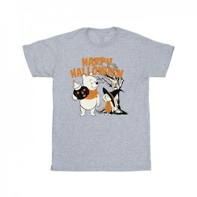 Boys Winnie The Pooh And Piglet Happy Halloween T-Shirt