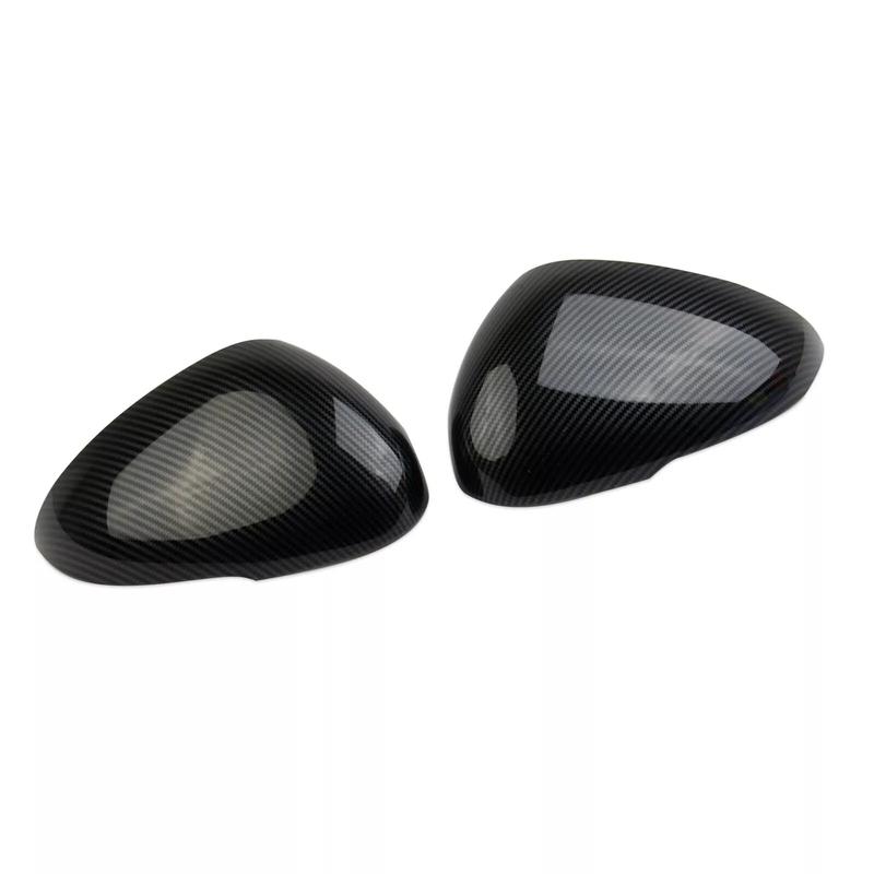 For KIA K5 Optima    ABS Carbon Fiber Rearview Side Mirror Cover Wing Cap Door Rear View Case Trim Car Accessories