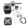 Scooter 70cc Big Bore Cylinder Kit & Racing Crankshaft for MBK 50 Booster Next One Rocket Spirit Track Stunt 50cc 47mm / 10mm 2T