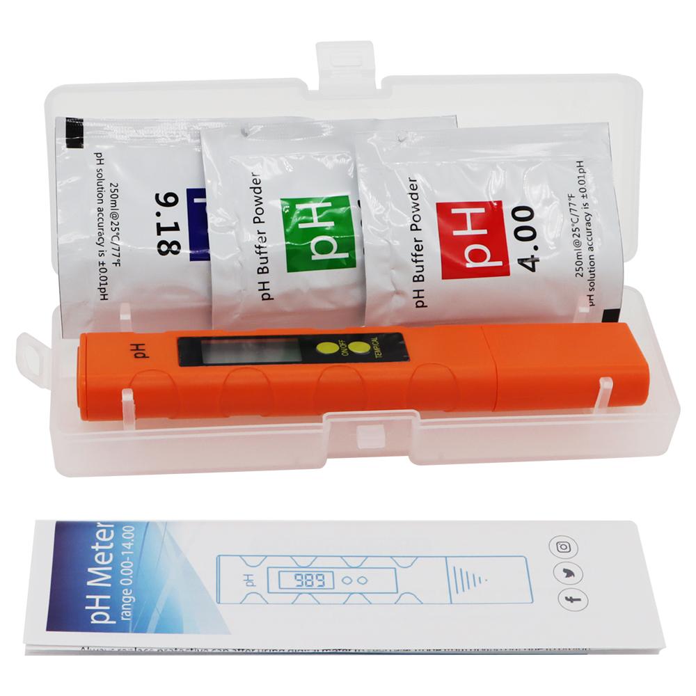 

Portable PH Meter LCD Digital Water Quality Detector PH Test Pen 0.01 High Precision Water Tester for Aquarium Pool