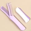 Portable Travel Folding 2-In-1 Brush Anti-Static Styling Comb Professional Hair Styling Tool Special For Real Hair Wigs