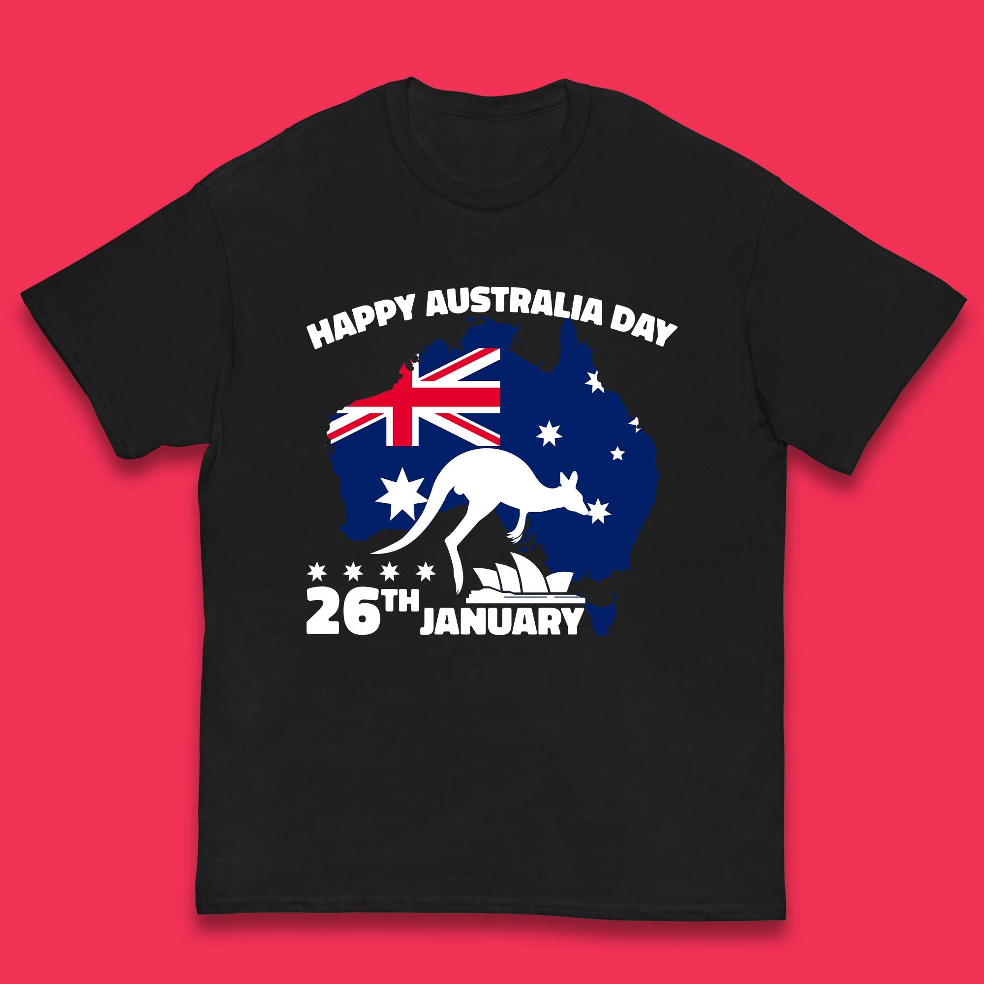 

Happy Australia Day 26th January Kids T-Shirt 110