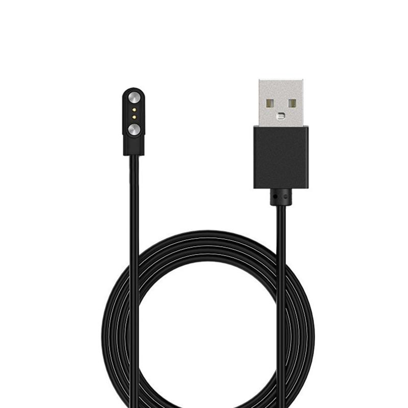 Cavo di Ricarica Rapida USB Porta Dati Adattatore Caricabatterie Dock Staffa Magnetica Supporto per 2 Pin per Smartwatch