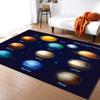Universe Planet Home Carpet Anti-Slip Washable Large Carpet for Bedroom Living Room Decorative Table Mat