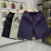 Herren Schnelltrocknende Freizeitshorts, Elastischer Bund mit Kordelzug und Reißverschlusstaschen (L-5XL)