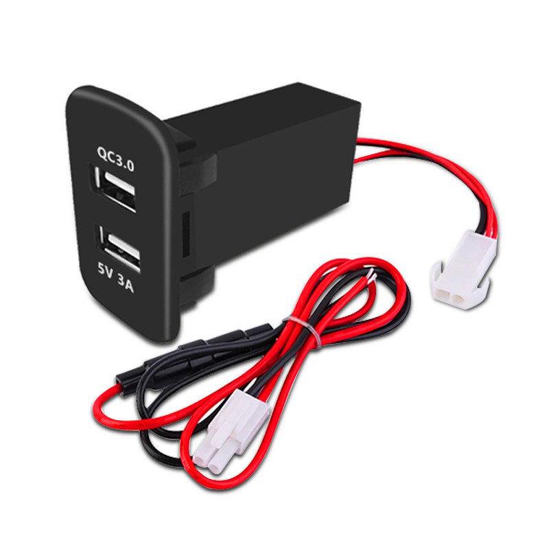 Dongfeng Fengxing Jingyi Dual USB QC3.0 Fast Car Charger