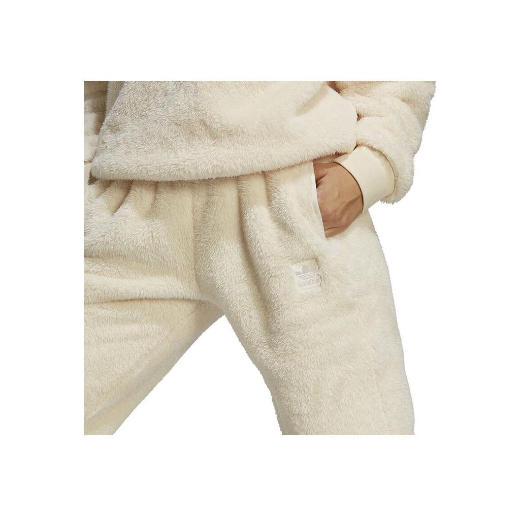 adidas Originals Fleece Drawstring Pants Women Bottoms Beige IC2256