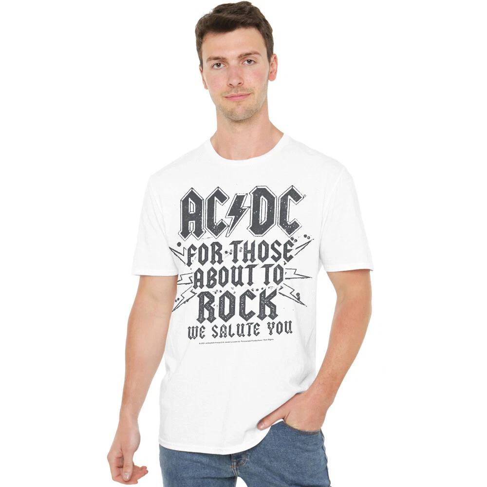

AC/DC Salute T-Shirt S-2XL, White S