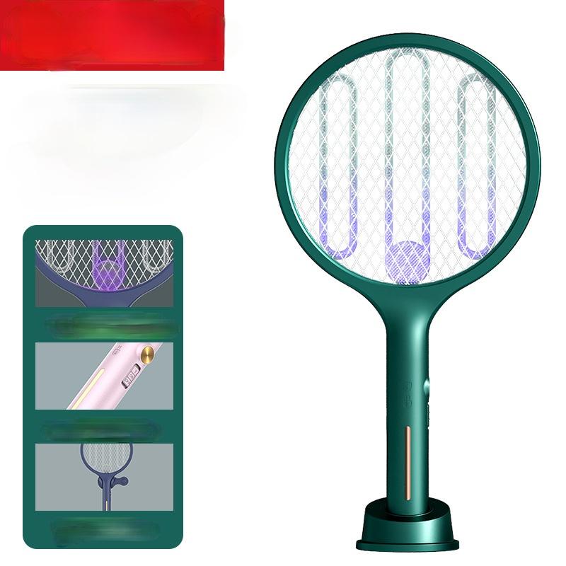 3 IN 1 LED Mosquito Killer Lamp 3000V Electric Bug Zapper Insect Killer USB Rechargeable Fly Swatter Trap Anti Mosquito Flies