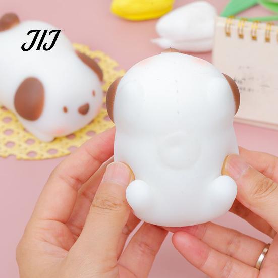 Pig Squeeze Toy Animal Stress Relief Toy, Slow Rising Sensory Toys Soft Office Desk Dog Fidget for Kids Adults Anti