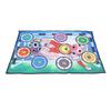 2 in 1 Soccer Ball Game Set with 2 Balls Hand Eye Coordination Motor Skills Toss Soccer Target Goal 