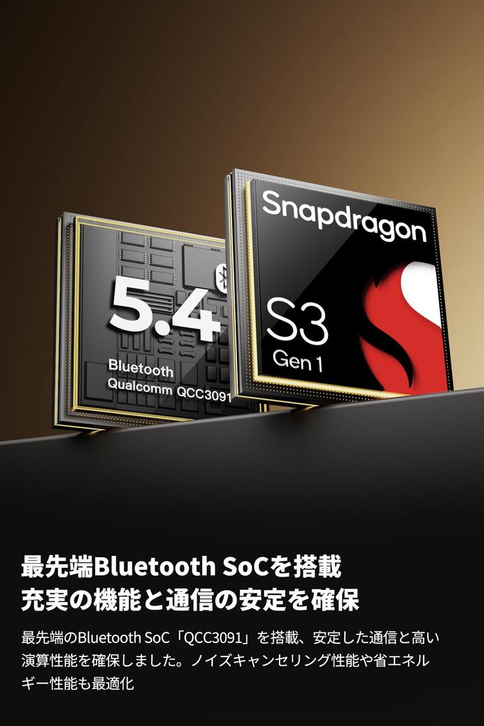 SOUNDPEATS H3 Wireless Earbuds [VGP2025 SUMMER Gold Award Winner] HiFi Sound Quality Dual BA + 12mm DD 3 Drivers 55dB Noise Cancellation Lossless/Hi-R