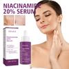 Siero alla Niacinamide 20ml Schiarisce il Tono della Pelle Riduce le Macchie Scure Minimizza i Pori Anti-Age Idratante Skincare