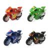 Gift Four-wheel Kids For Boys Plastic Pull Back Car Motorbike Model Motorcycle Toy Motorcycle Model