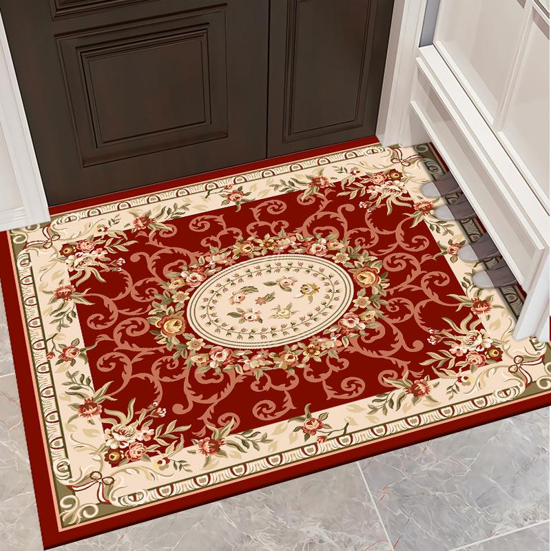 Vintage Living Room Carpet Ethnic Style Bedroom Bedside Carpet Hotel Homestay Fully Carpeted