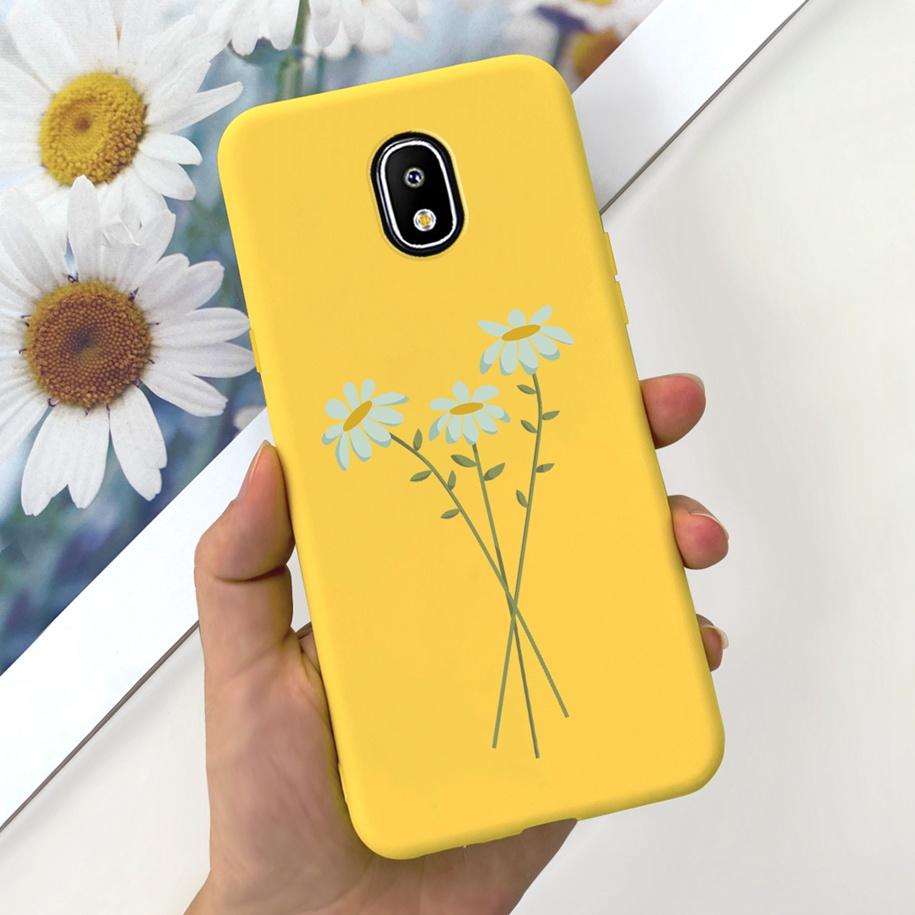 For Samsung Galaxy J7 J5 J3 2017 Case SM-J330F J530F J730F TPU Cover Fashion Pattern Soft Funda on Samsung J7 Pro 2017 Protector