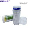 OEING 100PCS/Bottle Dental Disposable Micro Brushes Bendable Long Shank Applicators Brush Odontologia Makeup Cleaner tool
