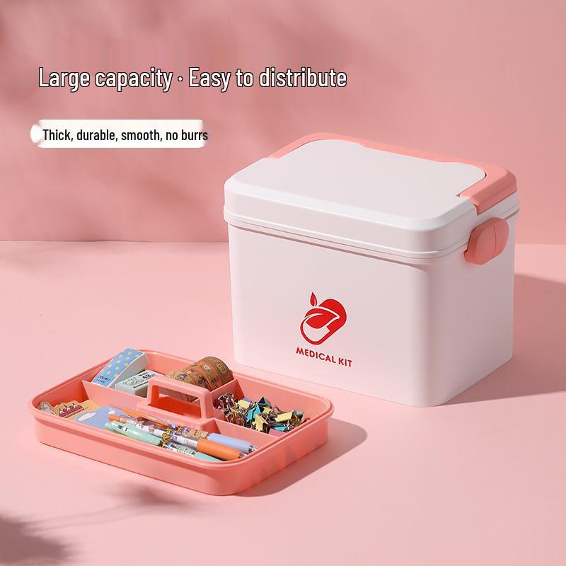 Double-layer Household Medicine and Storage Box