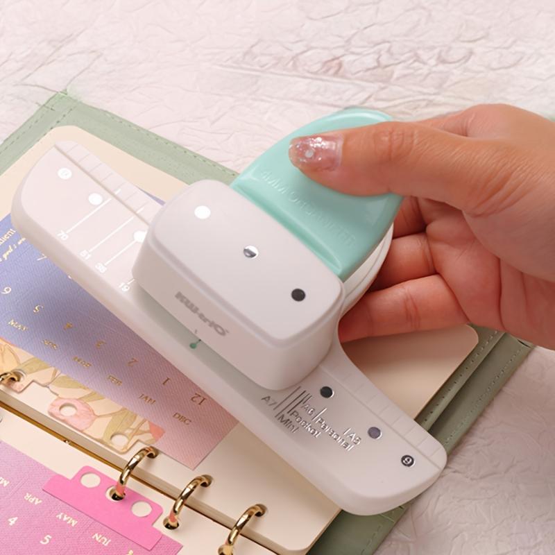 Handy 3/6/9 Hole Puncher Compatible with A4/A5 Paper for Efficient Document Organization onesize