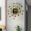 70X70CMLuxury clock wall clock living room creative home decoration fashionable and simple internet famous art Nordic wall clock