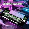 Custom Name Personalized Club Santos Laguna Pattern Mousepad, Laptop PC Desk Mat, Decorative Desk Mat for Home Keyboard Pad Gift