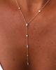 enamel evil eye charm necklace Cute lovely eye white cz link chain long Y lariat women sexy necklaces jewelry