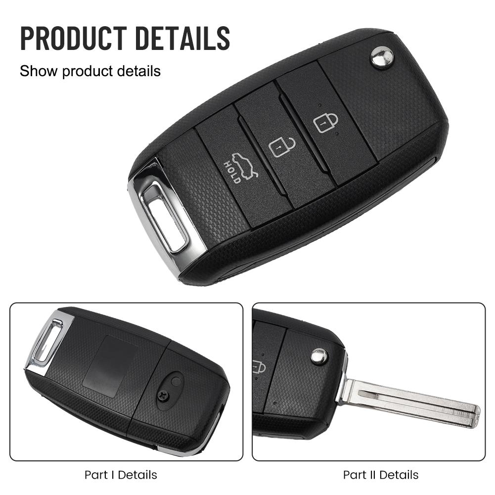 1pcs For Kia Blade Interior Key Shell Remote Control Key Accessories