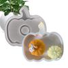 Silicone Pumpkin Molds 2-in-1 Halloween Silicone Mold Maker Tray Reusable Crafting Candle Holder Mould for Thanksgiving Soap