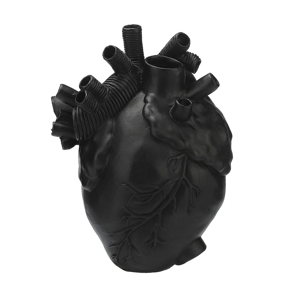 Wazon w kształcie serca Unikalny żywiczny dekoracyjny wazon na kwiaty do dekoracji domu, salonu, biurka
