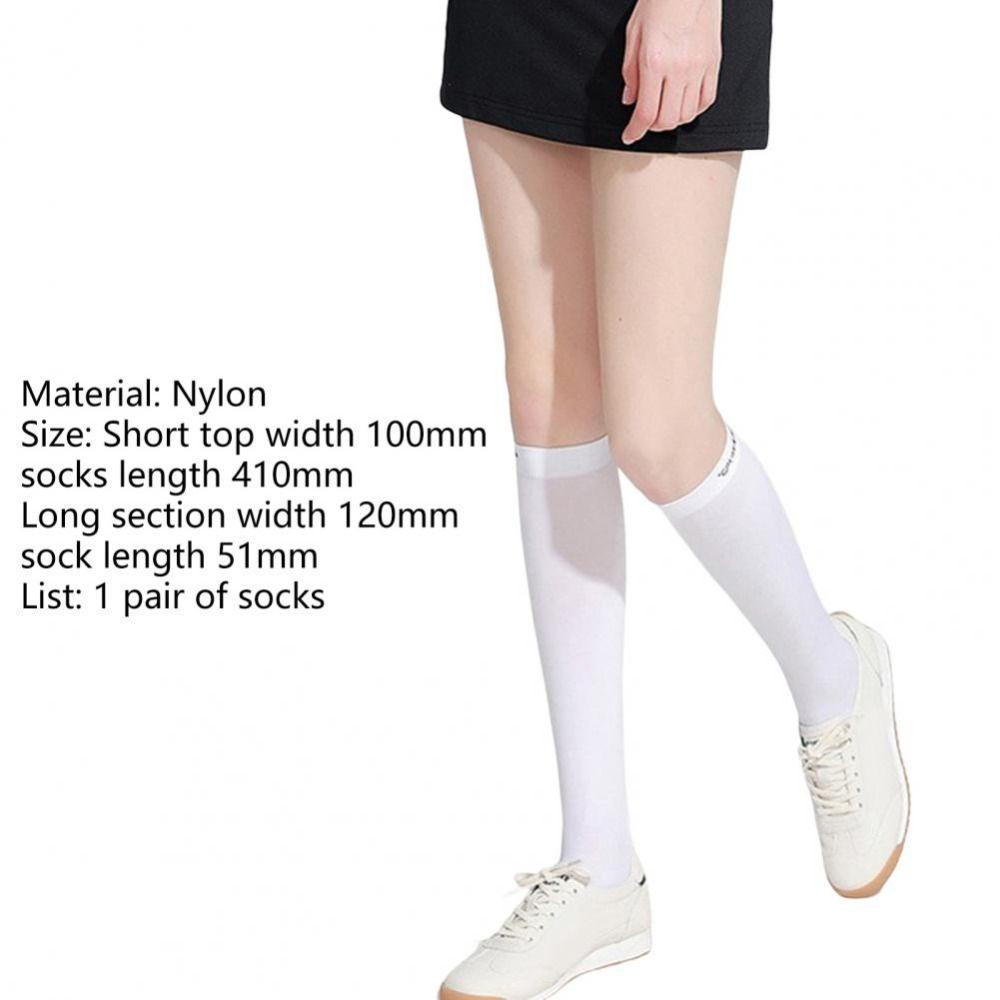 High Socks Leggings Socks Ice Silk Over Knee Riding Socks Golf Stockings Leg Cover Sports Socks