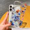 Marine Animal Airbag Anti-drop for Apple 14 Mobile Phone Case Iphone15promax Transparent 12/11/13/x