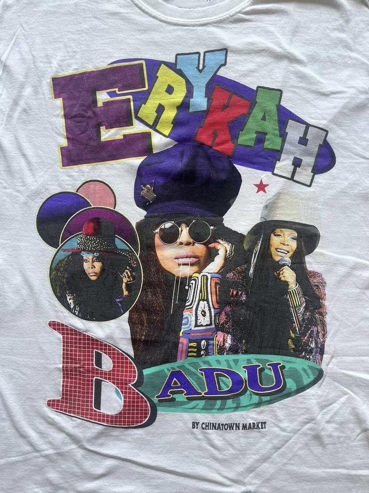 New Popular Market Chinatown Market Erykah Badu Cotton Men All Size T-Shirt Unisex T-Shirt XXXL