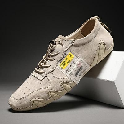 Skor i äkta läder Herr Fritidsskor Stor Storlek 38-46 Bekväma körskor Mockasiner Herr Loafers