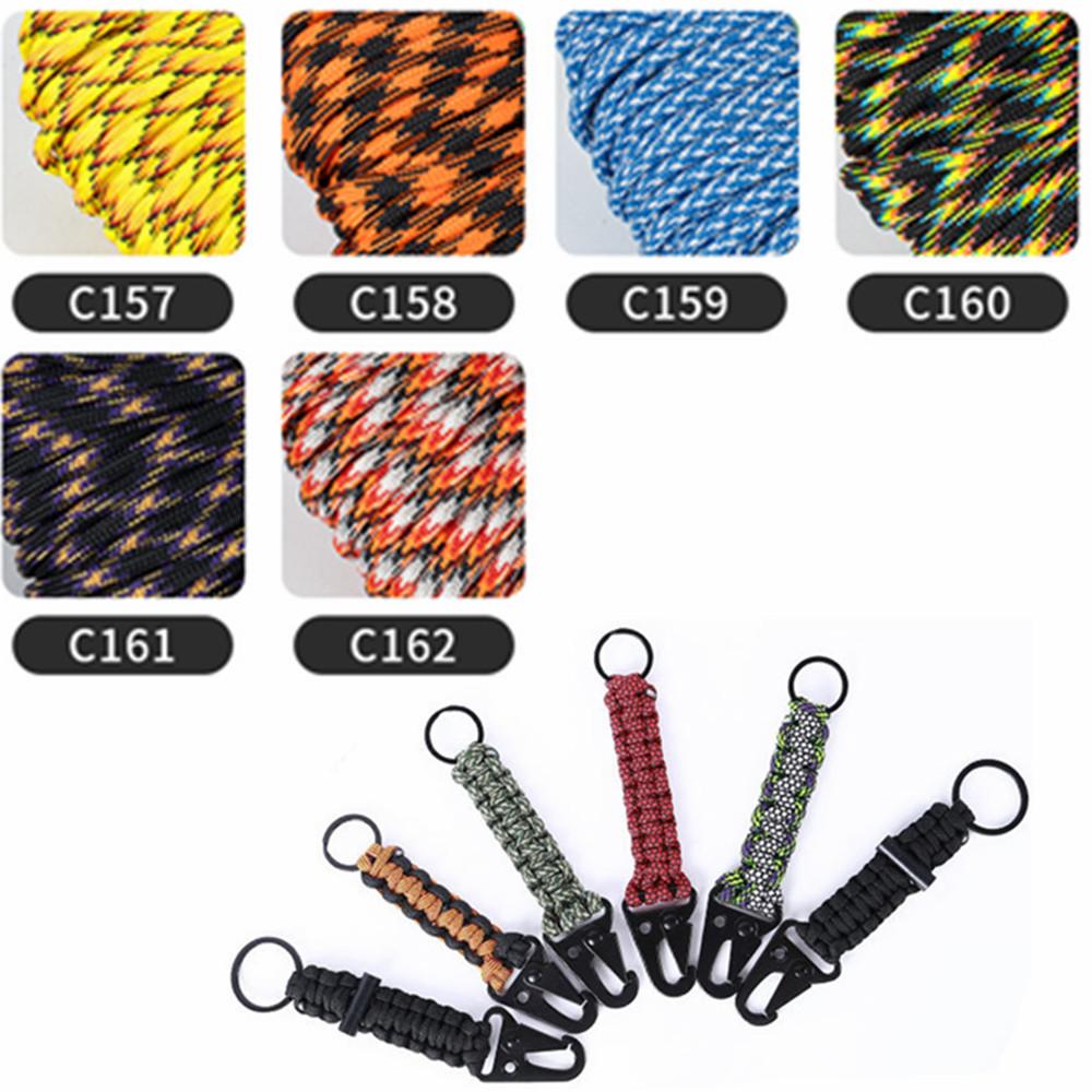 4mm 7 Strand Core 550 Polyester DIY Handmade Woven Bracelet Cord Jewelry Raw Material Keychain Phone Pendant Findings Nylon Rope