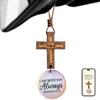 Cross for Car Mirror Hanging - Nativity Set - Daily Bible Verse - Bible Verse Car Rearview Hanging Cross Ornament - Christian Gift - New Driver -